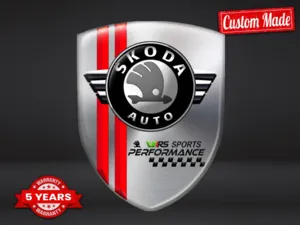 Skoda Vinilos Personalizados Autos Deportes Profesional Resistente